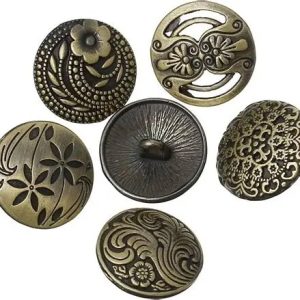 Antique Brass Metal Buttons