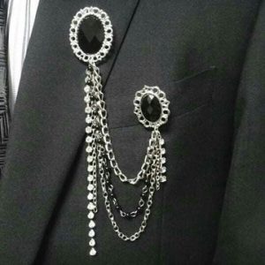 Chain Lapel Pin Brooch