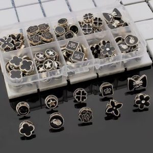 Decorative Button Pin Set