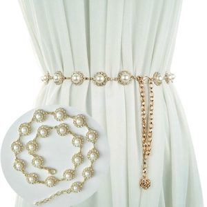 Pearl Chain Waist Belt